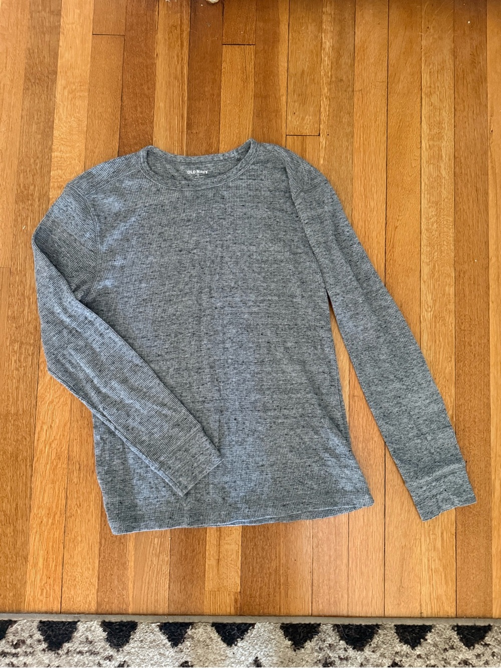 Old Navy Men's Long-Sleeve Crewneck Shirt - Heather Gray